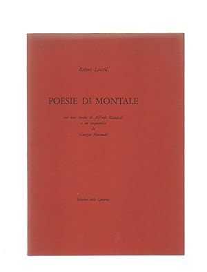 Poesie di Montale con uno studio di Alfredo Rizzardi e un acquerello di Giorgio Morandi