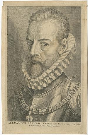 Antique Portrait of Alexander Farnese by Anonymous (c.1760)