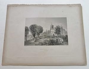 Seller image for Hornsey Church, Middlesex Antique Engraving for sale by Maynard & Bradley