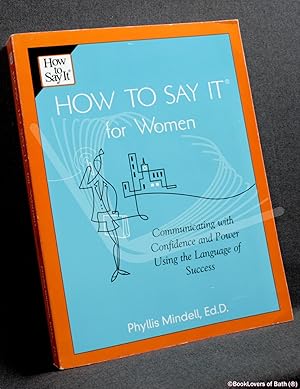 Imagen del vendedor de How to Say It for Women a la venta por BookLovers of Bath