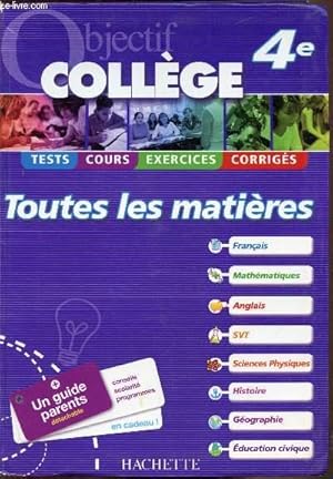 Image du vendeur pour Objectif Collge - Toutes les matires - mis en vente par Le-Livre