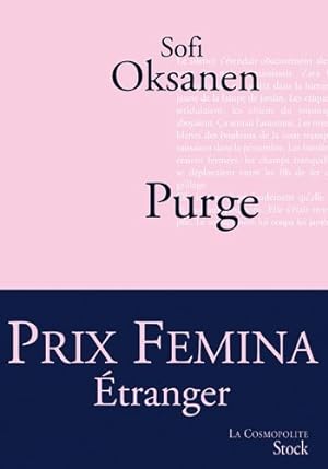 Image du vendeur pour Purge - PRIX FEMINA ETRANGER 2010 mis en vente par librairie philippe arnaiz