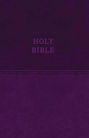 Seller image for KJV Holy Bible: Value Large Print Thinline, Purple Leathersoft, Red Letter, Comfort Print: King James Version (Leather) for sale by Grand Eagle Retail