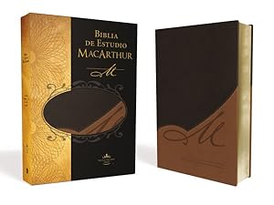 Imagen del vendedor de Biblia de Estudio MacArthur / MacArthur Study Bible : Reina Valera Revisada, Piel Elaborada / Bonded Leather -Language: Spanish a la venta por GreatBookPrices