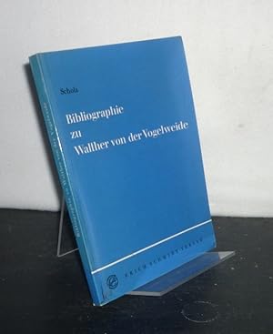 Imagen del vendedor de Bibliographie zu Walther von der Vogelweide. Von Manfred Gnther Scholz. (= Bibliographien zur deutschen Literatur des Mittelalter, Heft 4). a la venta por Antiquariat Kretzer