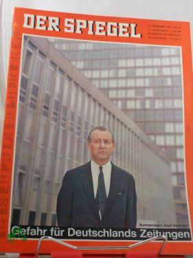 Bild des Verkufers fr 40/1967, Gefahr fr Deutschlands Zeitungen zum Verkauf von Antiquariat Artemis Lorenz & Lorenz GbR
