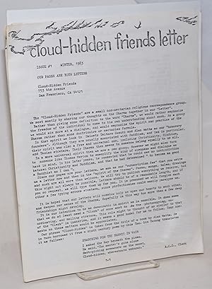 Cloud-hidden friends letter [three issues]