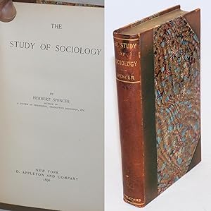 Seller image for The study of sociology for sale by Bolerium Books Inc.