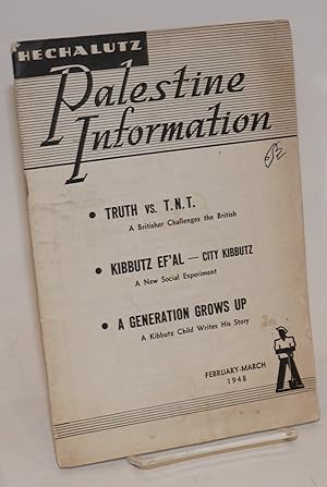 Palestine Information Number 36, February-March, 1948