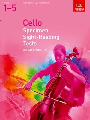 Image du vendeur pour Cello Specimen Sight-reading Tests, Grades 1-5 : From 2012 mis en vente par GreatBookPrices