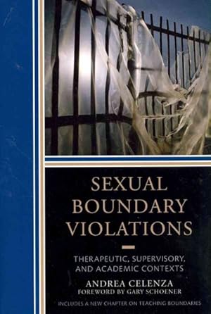 Imagen del vendedor de Sexual Boundary Violations : Therapeutic, Supervisory, and Academic Contexts a la venta por GreatBookPrices