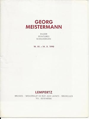 Imagen del vendedor de Georg Meistermann (poster) a la venta por The land of Nod - art & books
