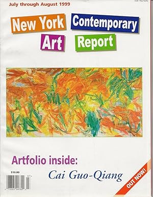 Seller image for New York Contemporary Art Report - July through August 1999. Vol. II, Issue 7. Artfolio inside: Cai Guo-Qiang for sale by The land of Nod - art & books