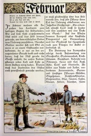 Ackerbau. Einführung in die Tätigkeit des deutschen Landwirts. Leipzig, Grunow, (1909). Schmal-4t...