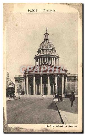 Bild des Verkufers fr Carte Postale Ancienne Paris Pantheon zum Verkauf von CPAPHIL