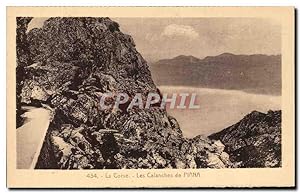 Carte Postale Ancienne La Corse Les Calanches de Piana