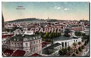 Bild des Verkufers fr Carte Postale Ancienne Aachen Gesamtansicht zum Verkauf von CPAPHIL