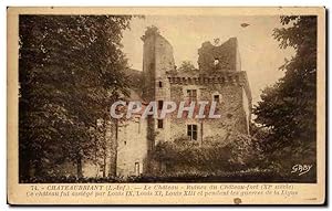 Image du vendeur pour Carte Postale Ancienne Chteaubriant Le Chteau Ruines Des Chteau Fort Ce Chteau Dut Assiege Par Louis mis en vente par CPAPHIL