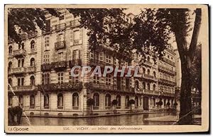 Carte Postale Ancienne Vichy Hôtel Des Ambassadeurs