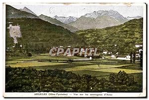 Image du vendeur pour Carte Postale Ancienne Argeles vue Sur Les Montagnes d'Azun mis en vente par CPAPHIL
