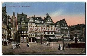 Bild des Verkufers fr Carte Postale Ancienne Frankfurt a m Romerbert zum Verkauf von CPAPHIL