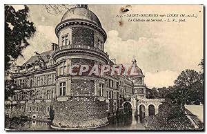 Carte Postale Ancienne Saint Georges sur Loire Le Château de Serrant