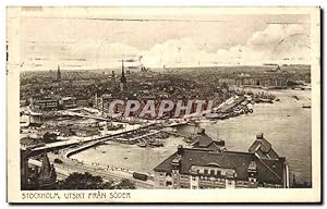 Seller image for Carte Postale Ancienne Stockholm Utsikt fran soder for sale by CPAPHIL