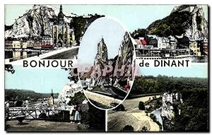 Carte Postale Semi Moderne Bonjour De Dinant
