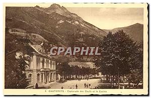 Bild des Verkufers fr Carte Postale Ancienne Cauterets Esplanade des Oeufs et le Casino zum Verkauf von CPAPHIL