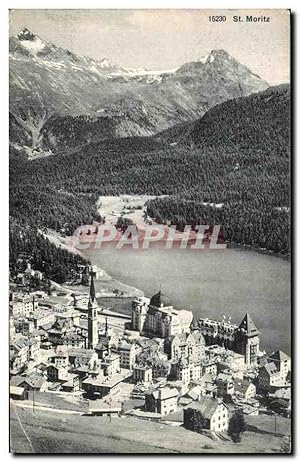 Bild des Verkufers fr Carte Postale Ancienne St Moritz zum Verkauf von CPAPHIL