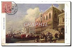 Seller image for Carte Postale Ancienne Musee De Louvre Bonington vue de Venise Paris for sale by CPAPHIL