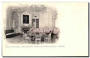 Imagen del vendedor de Carte Postale Ancienne Chteau De Chantilly Maison de Silvie Le Rendezvous de Chasse de Dreux a la venta por CPAPHIL