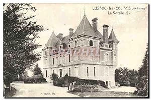Carte Postale Ancienne Lussac Les Eglises La Vozelle