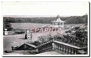 Carte Postale Ancienne South Marine Park South Shields