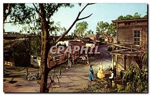 Bild des Verkufers fr Carte Postale Semi Moderne Main Street Ghost Town knott's Berrry Farm Buena Park California zum Verkauf von CPAPHIL