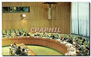 Carte Postale Moderne United Nations Nations Unies Trusteeship Council Chamber the Trusteeship co...
