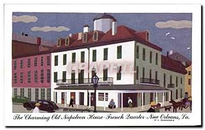 Carte Postale Semi Moderne The Charming Old Napoleon House French Duarter New Orleans La