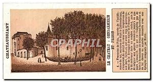 Seller image for Carte Postale Ancienne Chteaubriant Le Chteau Gendarmerie Et Prison for sale by CPAPHIL