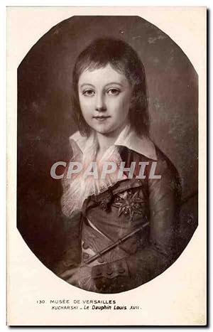 Seller image for Carte Postale Ancienne Musee Du Versailles Kucharski Le Dauphin Louis XVII for sale by CPAPHIL