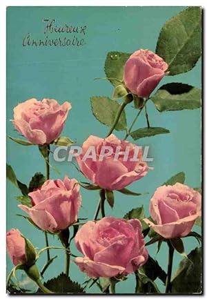 Image du vendeur pour Carte Postale Moderne Fleurs Roses mis en vente par CPAPHIL