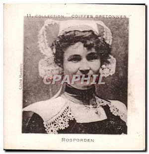 Image du vendeur pour Image Capitaine Cook Emle Chemin Pate de porcCollection Coiffes Bretonnes Rosporden mis en vente par CPAPHIL