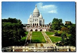 Image du vendeur pour Carte Postale Moderne Paris La Basilique Du Sacre Coeur Sur La Butte Montmartre mis en vente par CPAPHIL