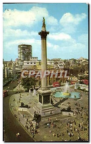 Bild des Verkufers fr Carte Postale Moderne Nelson Column Trafalgar Square London zum Verkauf von CPAPHIL