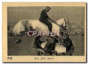 Seller image for Image Un Joli Saut Cheval militaria for sale by CPAPHIL