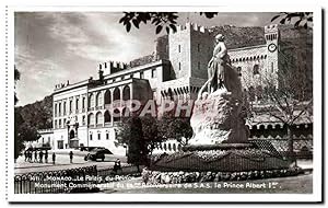 Immagine del venditore per Carte Postale Ancienne Monaco Le Palais Du Prince Monument commemoratif du 25eme anniversaire de SAS le prince Albert 1er venduto da CPAPHIL