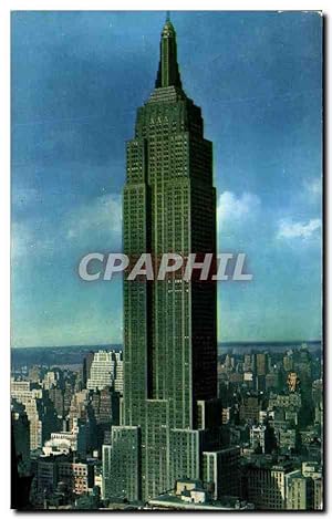 Carte Postale Moderne Empire State Building The World's Tallest Structure Located at Fifth Avenue