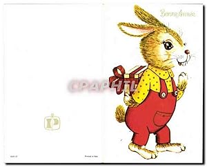 Image du vendeur pour Carte Postale Moderne Lapin Bonne anne mis en vente par CPAPHIL