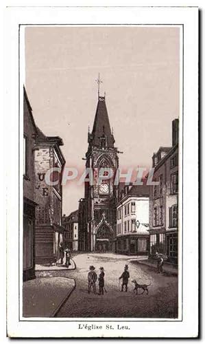 Bild des Verkufers fr Carte Postale Ancienne L'Eglise St Leu Amiens zum Verkauf von CPAPHIL