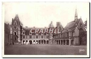 Carte Postale Ancienne Loire Château de Blois Aîle Louis VII et la Chapelle