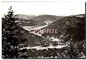 Carte Postale Moderne Les Vosges Pittoresques La Valle des Lacs Retournemer et Longemer